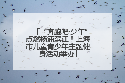 “奔跑吧·少年”点燃杨浦滨江！上海市儿童青少年主题健身活动举办