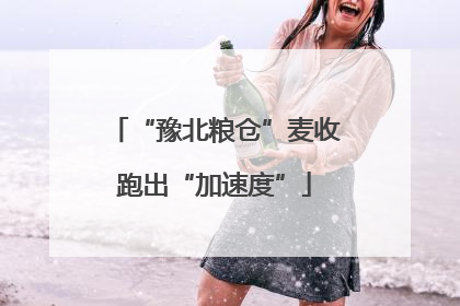 “豫北粮仓”麦收跑出“加速度”