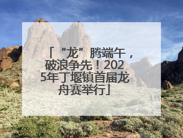 “龙”腾端午，破浪争先！2025年丁堰镇首届龙舟赛举行