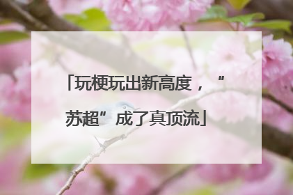 玩梗玩出新高度，“苏超”成了真顶流