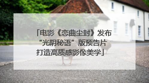电影《恋曲尘封》发布“光阴秘语”版预告片 打造高质感影像美学