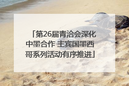 第26届青洽会深化中墨合作 主宾国墨西哥系列活动有序推进