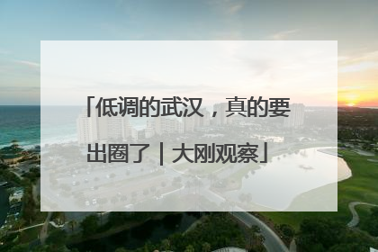 低调的武汉，真的要出圈了｜大刚观察