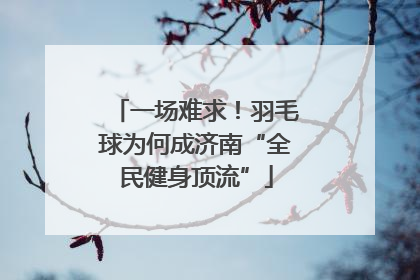 一场难求！羽毛球为何成济南“全民健身顶流”