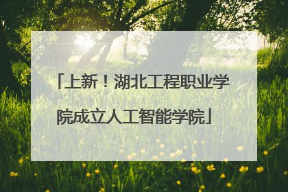 上新！湖北工程职业学院成立人工智能学院
