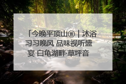 今晚平顶山⑧｜沐浴习习晚风 品味视听盛宴 白龟湖畔·草坪音乐会激情上演