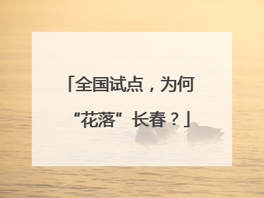 全国试点，为何“花落”长春？
