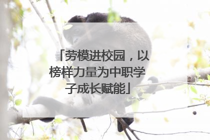 劳模进校园，以榜样力量为中职学子成长赋能