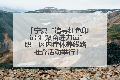 宁夏“追寻红色印记 汇聚奋进力量”职工区内疗休养线路推介活动举行