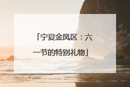宁夏金凤区：六一节的特别礼物