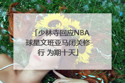 少林寺回应NBA球星文班亚马闭关修行 为期十天