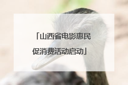 山西省电影惠民促消费活动启动
