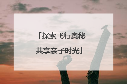 探索飞行奥秘 共享亲子时光