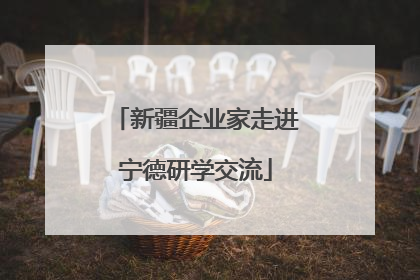 新疆企业家走进宁德研学交流