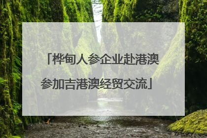 桦甸人参企业赴港澳参加吉港澳经贸交流
