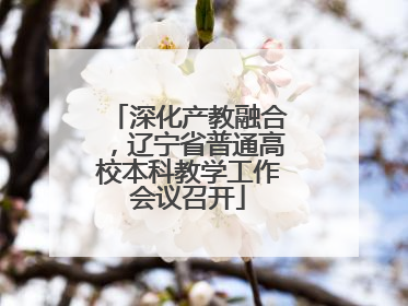 深化产教融合，辽宁省普通高校本科教学工作会议召开