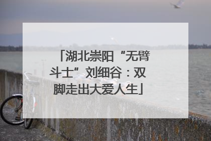 湖北崇阳“无臂斗士”刘细谷：双脚走出大爱人生