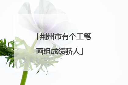 荆州市有个工笔画组成绩骄人