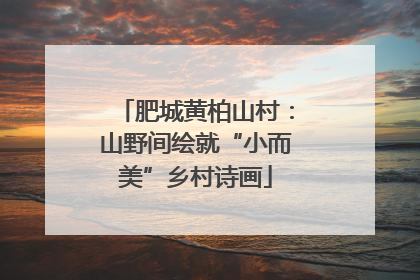 肥城黄柏山村：山野间绘就“小而美”乡村诗画