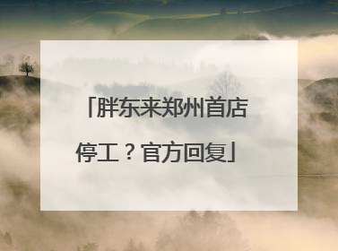 胖东来郑州首店停工？官方回复