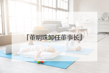 董明珠卸任董事长
