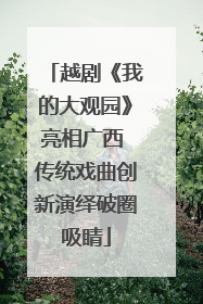 越剧《我的大观园》亮相广西 传统戏曲创新演绎破圈吸睛
