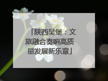 陕西吴堡：文旅融合奏响高质量发展新乐章