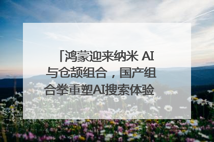 鸿蒙迎来纳米 AI 与仓颉组合，国产组合拳重塑AI搜索体验｜新经济观察