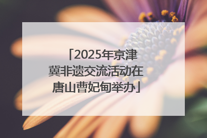 2025年京津冀非遗交流活动在唐山曹妃甸举办
