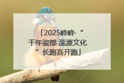 2025峰峰·“千年瓷都 滏源文化”长跑赛开跑